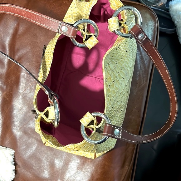 Claudia Firenze purse genuine leather - Picture 2 of 10